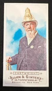 Alexander Cartwright 2009 Topps Allen & Ginter Mini