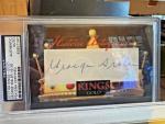 2017 George Sisler Autographed Kings GOLD Card