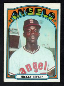 1972 Topps Mickey Rivers Rookie Card #272