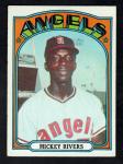 1972 Topps Mickey Rivers Rookie Card #272