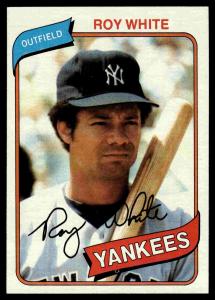 Roy White 1980 Topps Baseball Card #648