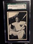 1953 Bowman Casey Stengel Yankees Card SGC 5