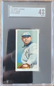 1909-11 T206 Cy Young Sweet Caporal Card