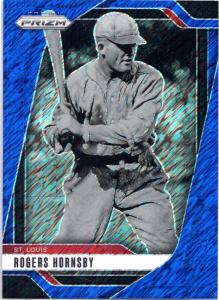 2025 Panini Prizm Rogers Hornsby Blue Shimmer /15