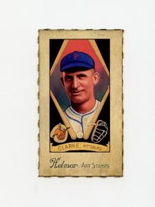 Fred Clarke Helmar Hall of Fame Baseball Card