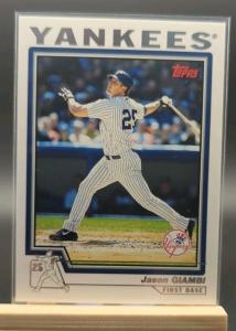 2004 Topps Jason Giambi Baseball Card #150
