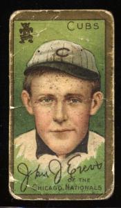 1911 T205 Johnny Evers Chicago Cubs Card