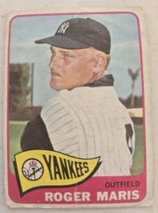 1965 Topps Roger Maris #155 New York Yankees Card