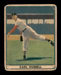 1941 Play Ball Carl Hubbell Card #6