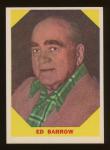 1960 Fleer Ed Barrow #23 Yankees Baseball Card
