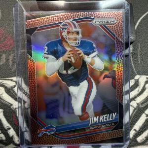 2025 Prizm Football Jim Kelly #31/180 - Bills