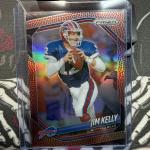 2025 Prizm Football Jim Kelly #31/180 - Bills