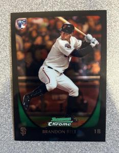 Brandon Belt 2011 Bowman Chrome Rookie Card
