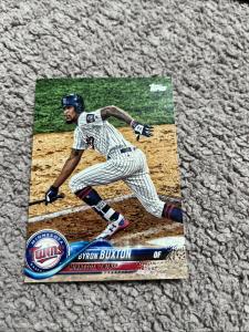 2018 Topps Series 1 Byron Buxton Card
