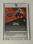 Kyle Pitts Panini Rookie Silver Refractor Card