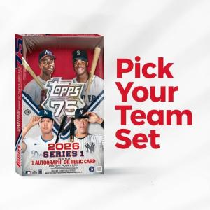 2026 Topps Series 1 Complete Team Sets - U-Pick