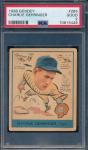 1938 Goudey Charlie Gehringer PSA 2 Card