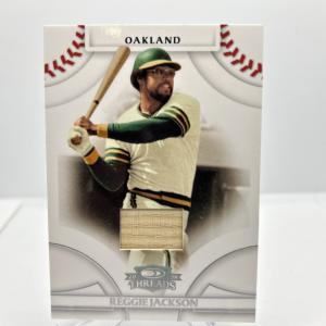 2008 Donruss Threads Reggie Jackson HOF Card 392/500
