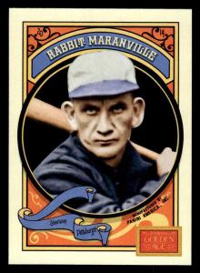 2014 Panini Golden Age Rabbit Maranville Pirates Card