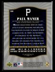 2001 SP Legendary Cuts Paul Waner Pirates Card