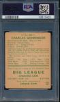 1938 Goudey Charlie Gehringer PSA 2 Card