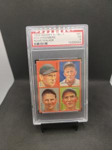 1935 Goudey 4-in-1 Baseball #8F Card