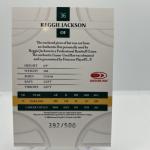 2008 Donruss Threads Reggie Jackson HOF Card 392/500
