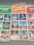 Lot of 4 Sealed 1985 TCMA Baseball Card Sheets