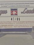 Tris Speaker 2012 National Treasures Bat 47/99