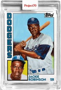 Topps Project 70 Jackie Robinson Jonas Never Card