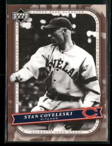 2005 Upper Deck Classics Stan Coveleski Card