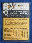 1973 Topps Bill Gogolewski Texas Rangers Card