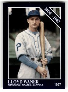 Lloyd Waner 1992-93 Conlon Color Insert #17