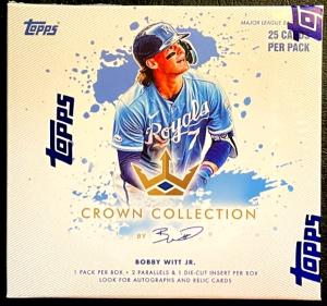 2022 Topps Bobby Witt Jr. Crown Collection Box