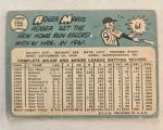 1965 Topps Roger Maris #155 New York Yankees Card