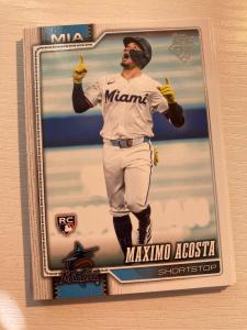2026 Topps Miami Marlins Team Set - 10 Cards