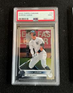 2022 Topps Chrome Aaron Judge #99 PSA 9