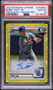 Bobby Witt Jr. Card & 8 MLB Rookies Pack