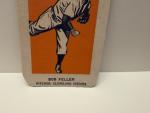 1952 Bob Feller Wheaties Hand Cut Sports Card
