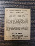 1941 Play Ball Red Ruffing Baseball Card