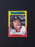 1975 Topps Lou Piniella Yankees Baseball Card