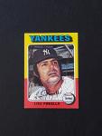 1975 Topps Lou Piniella Yankees Baseball Card