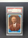 1960 Fleer Connie Mack #14 PSA 8 Card