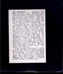 1950 Callahan Joe McGinnity HOF Card