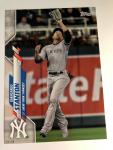 2020 Topps Giancarlo Stanton Short Print Yankees Card