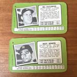 Mel Stottlemyre & Roy White Yankees 1971 Card Lot