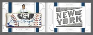 Casey Stengel 2019 Panini National Treasures Booklet 3/3