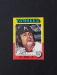 1975 Topps Lou Piniella Yankees Baseball Card