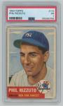Phil Rizzuto 1953 Topps PSA 1 Yankees Card
