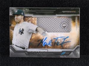 2015 Topps Strata Mark Teixeira Autographed Relic Card